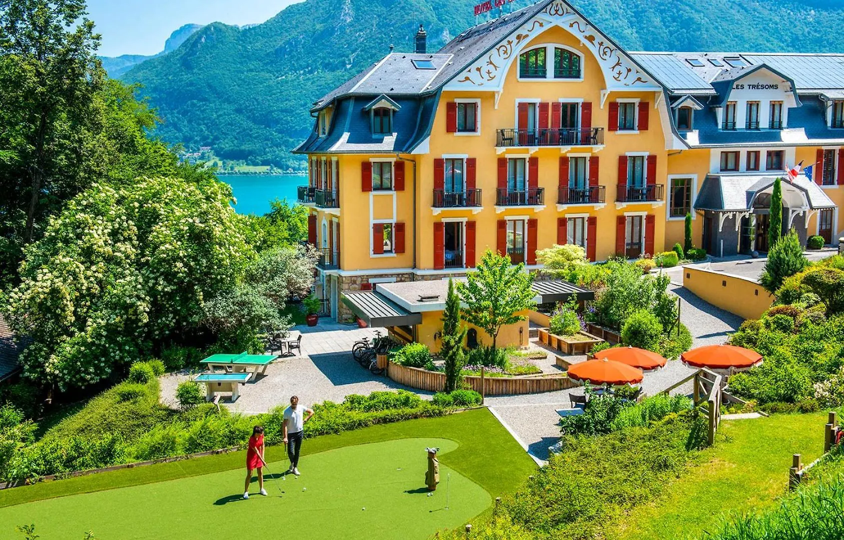 Les Tresoms Lake And Spa Resort Annecy Szálloda